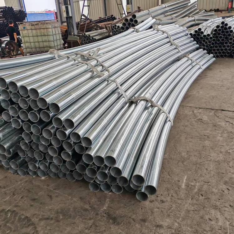 隧道与楼房建筑中的关键角色 解析DN150 6D大月弯镀锌穿线弯管